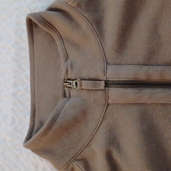 Islander Zippered Brown Lite Weight Jacket Pockets Size XXL - Picture 6 of 11